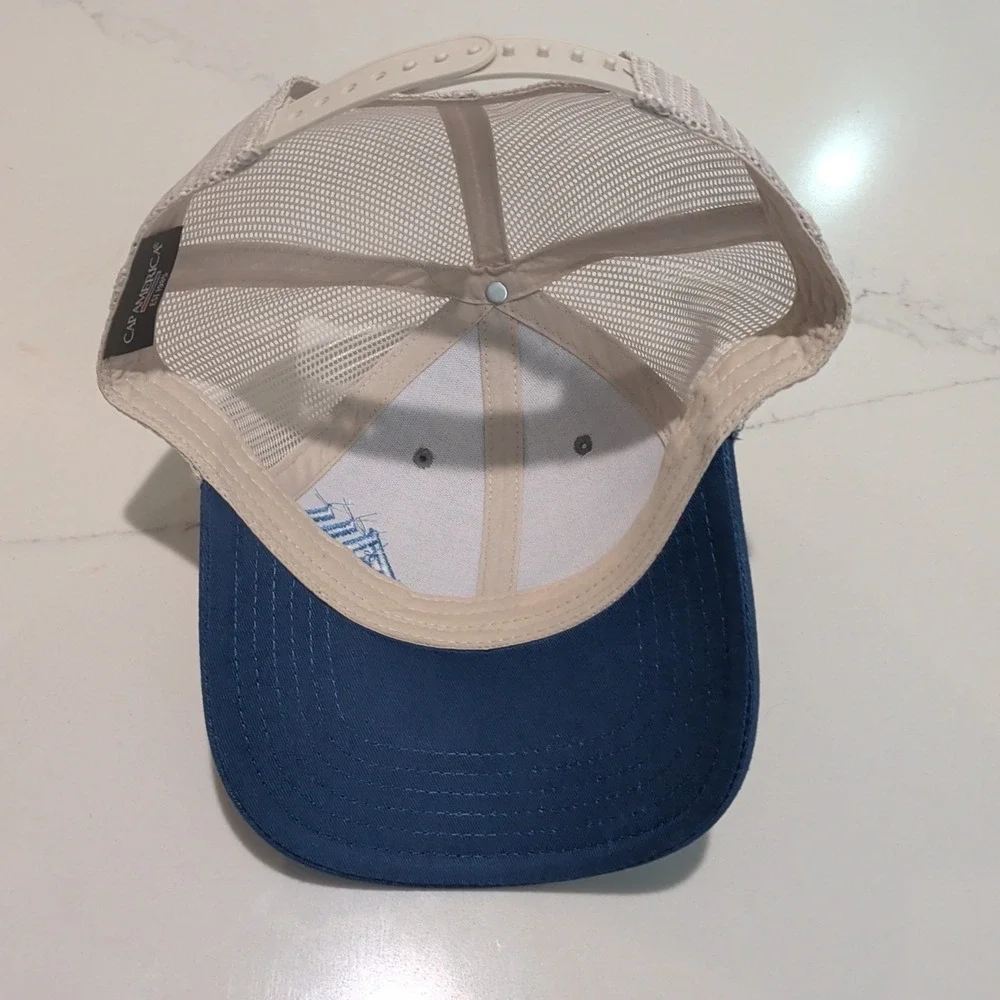 Aspen Manufacturing Hat Cap Snapback Gray Blue Colorado One Size Adjustable